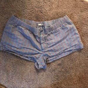 Aerie Brand Striped Sleep Shorts